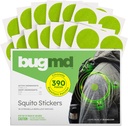 BugMD Squito Stickers Mosquito Repelent Patch Stickers pre dospelých (390 Patches), Bezpečný a účinný hmyz repelentné záplaty pre batoľatá, Deti, Camping, pláž a vonkajšie základy