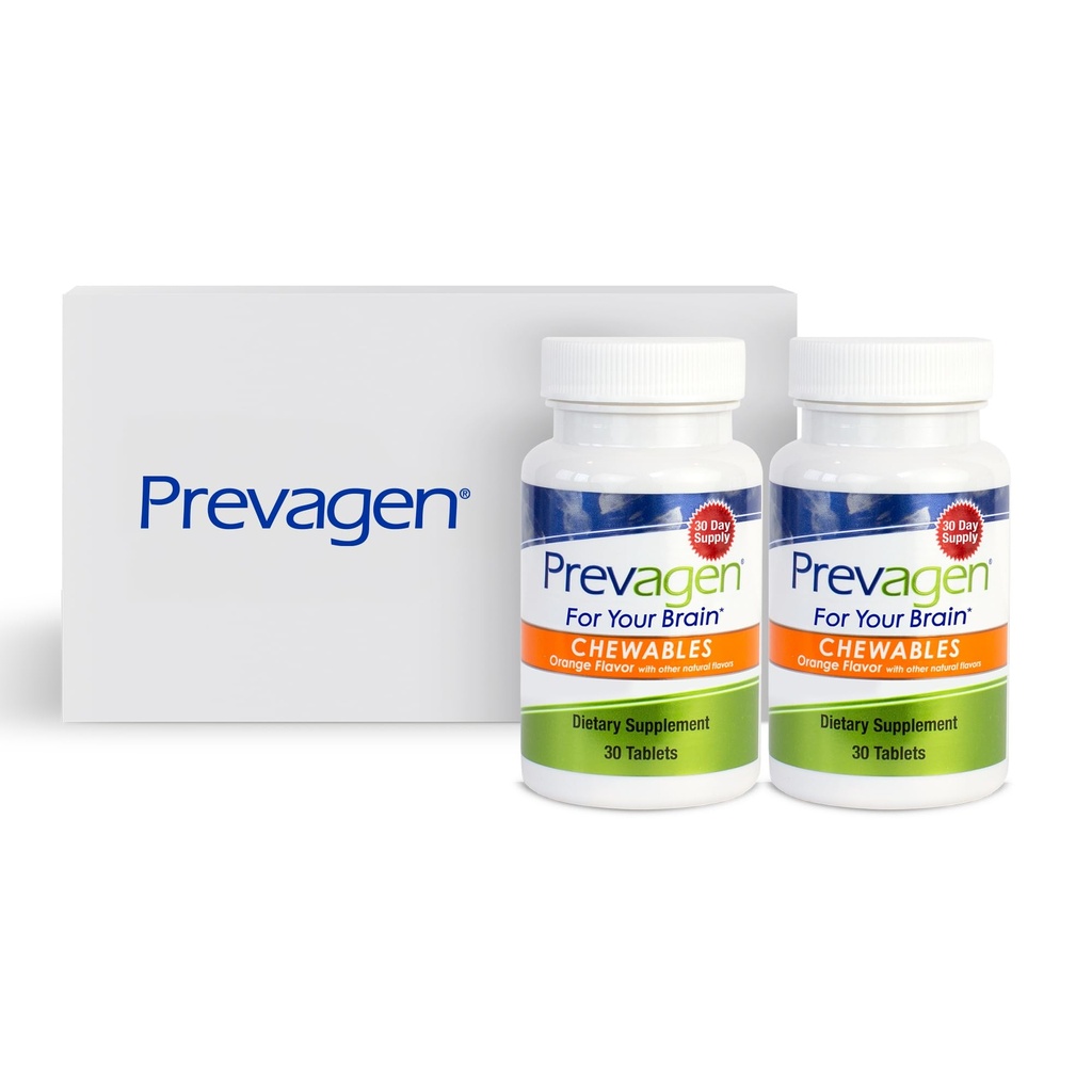 Prevagen Pravidelná sila Orange Chewables - 60 tabliet (2 mesiace dodávky) 