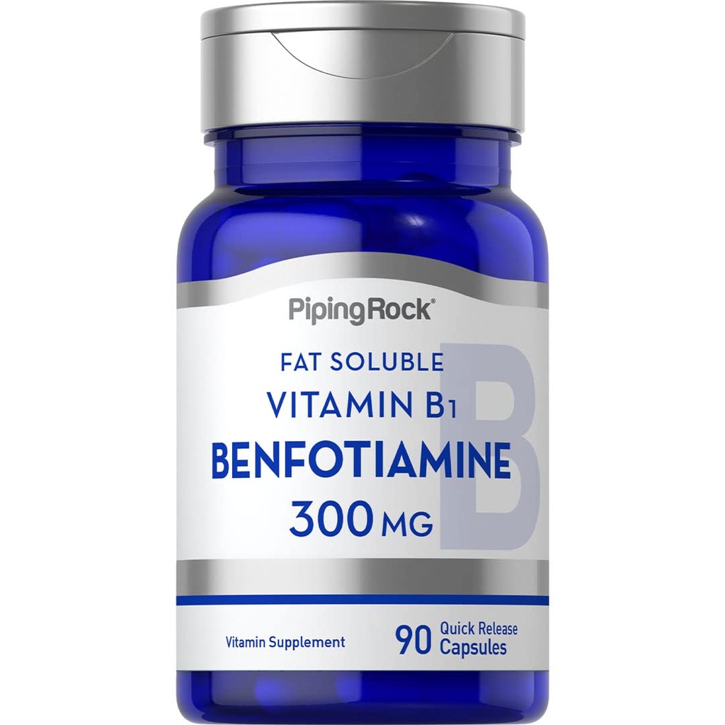 Piping Rock Benfotiamín 300mg 