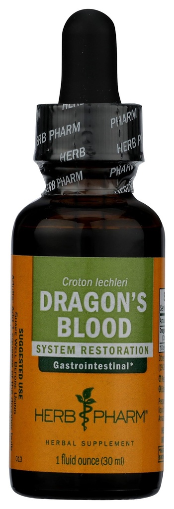 Herb Pharm Dragon krvi Liquid Tree Sap for Digestive Support - 1 Ounce (DDRAG01)