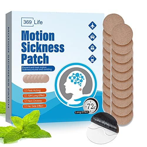 Choroba pohybu, patche morskej choroby - dospelí a deti ([20 gróf - balenie po 1) ]