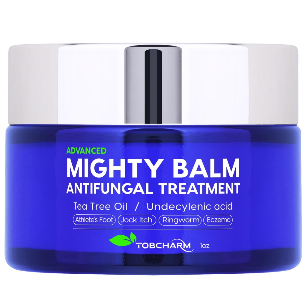 Tobcharm Antimykotický krém s Tea Tree Oil pre Ringworm, Jock Svrbenie, Athlete