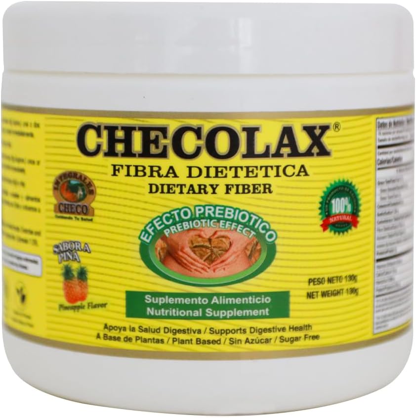 Naše diétne Fiber Reliefes Zápcha Prirodzene, podporuje chudnutie, Detox, podporuje pravidelnosť, Bloating Relief & Gut Health, Sugar Free, Non-GMO, Plant-Based - PINEAPPLE Flavor (4.5 oz)