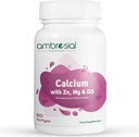 AMBROSIAL Magnézium zinok s vitamínom D3 Balenie po 1-60 kapsúl