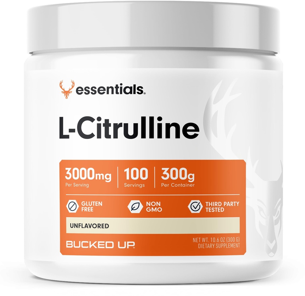 Zabalený L- citrulín 3000mg prášok, Essentials (100 Servings)