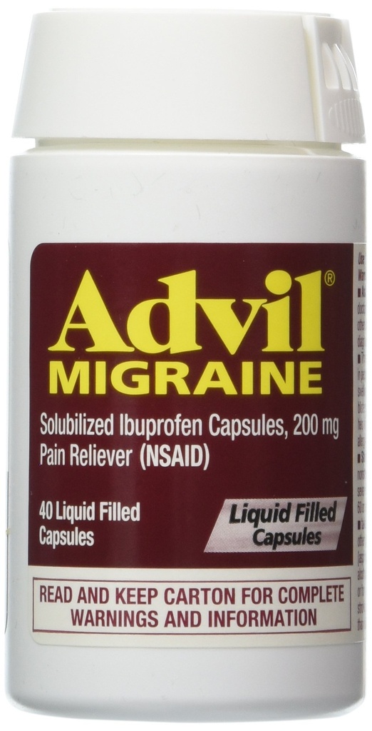 ADVIL MIGRAINE LIQUI- GELS (40 kapsúl)
