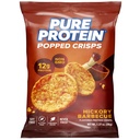Čistý proteín vyskočil Crisps, Hickory Barbecue, High Protein Snack, 12G Protein, 1.27oz., 12 Počet