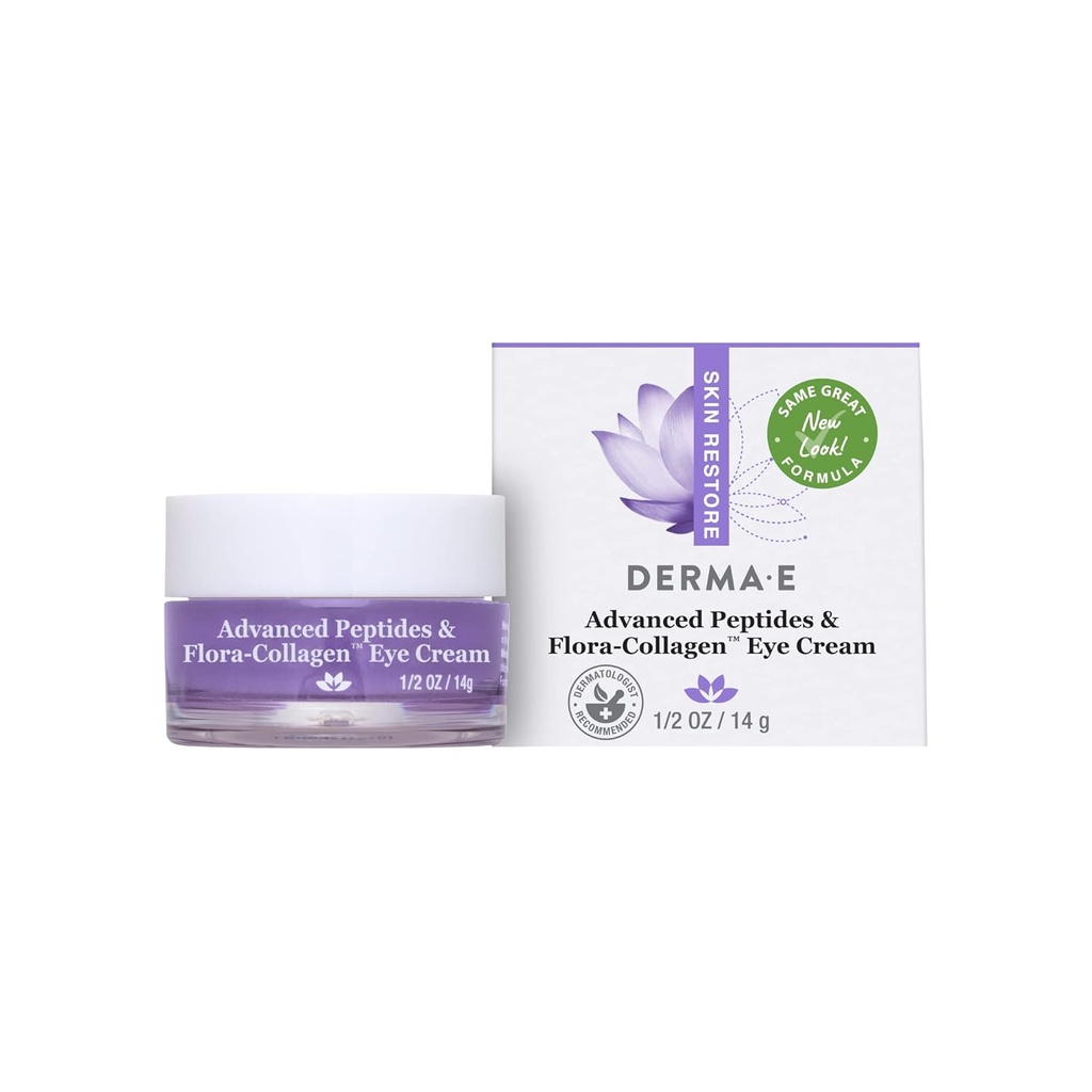 Derma E Advanced Peptides a Vegan Flora-Colagen Eye Cream 