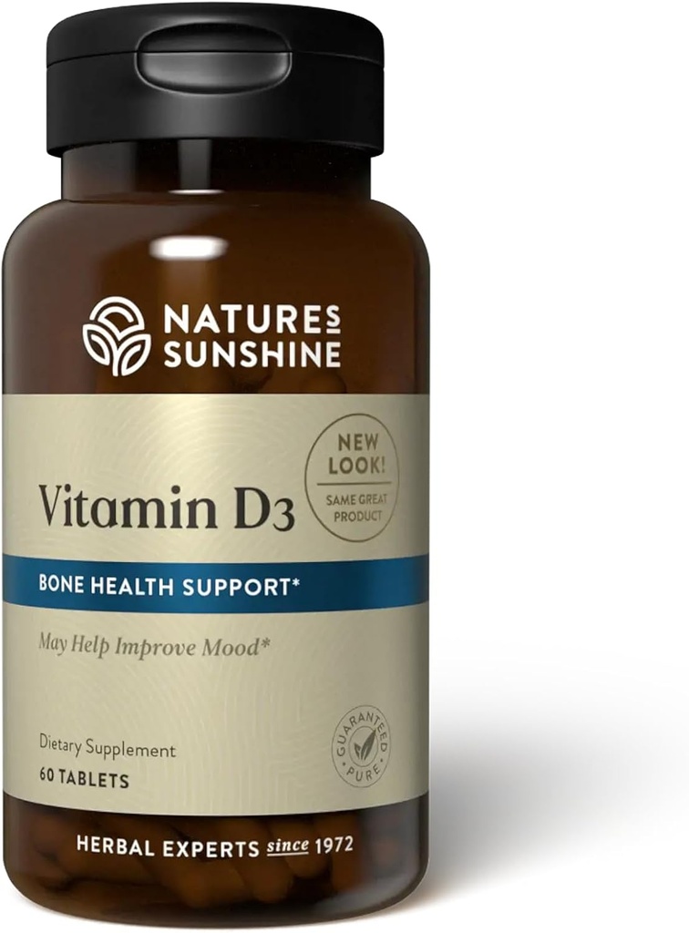 Prírodný slnečný vitamín D3, 60 tabliet