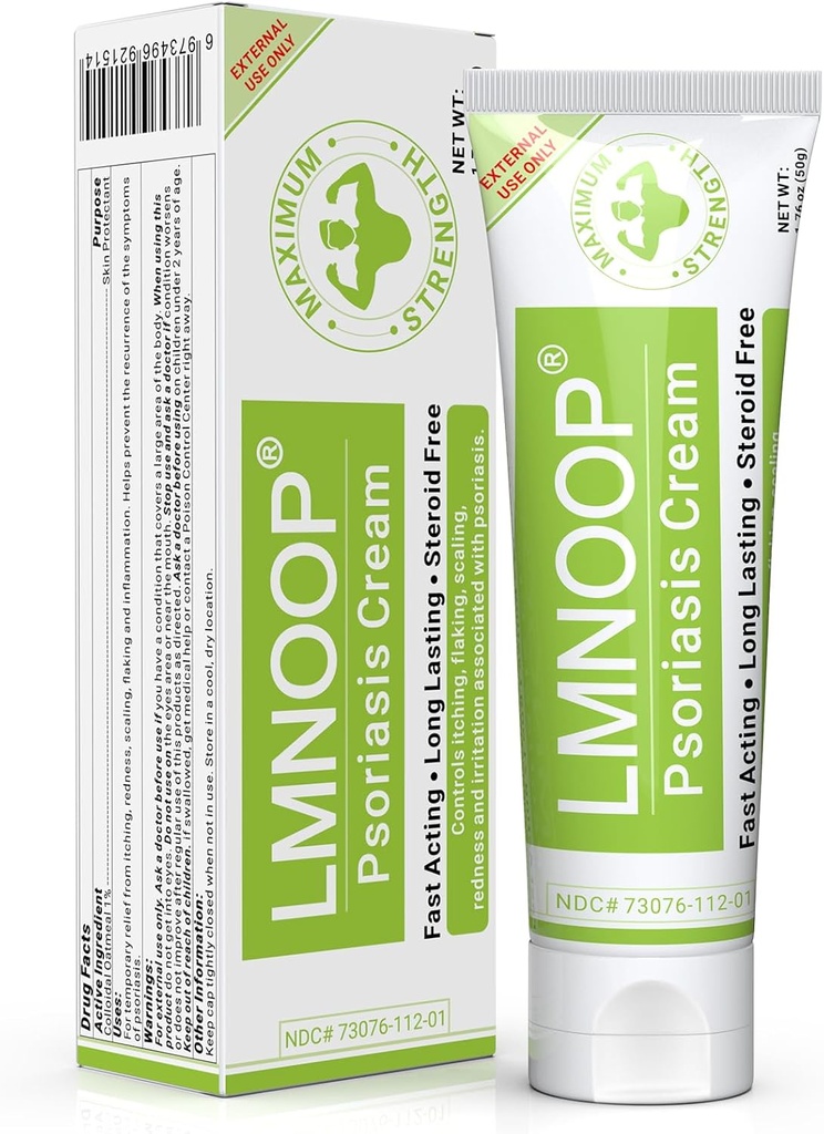 Psoriáza krém, maximálna sila liečba hydratačný krém pre psoriázu, dermatitída, vyrážka, proti svrbeniu, začervenanie, vlnenie, škárenie, rýchle pôsobenie úľava pre podráždené, suchá koža