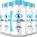 (5 Pack) Eyevita Plus - Comprehensive Support for Your Eyesight, Eyevita Plus Advanced Eye Nutrition, Eye Vitamins, All Natural Eye Health Formula, Eye Vita Plus Multivitamin Reviews (300 Capsules)