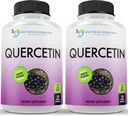 DOPLŇUJÚCE DOPLNKY PRE LEKÁRA Quercetin 1000mg Per Serving - vitamín Supplement, (Vegan Non-GMO) (120 Veggie Capsules, balenie po 2)