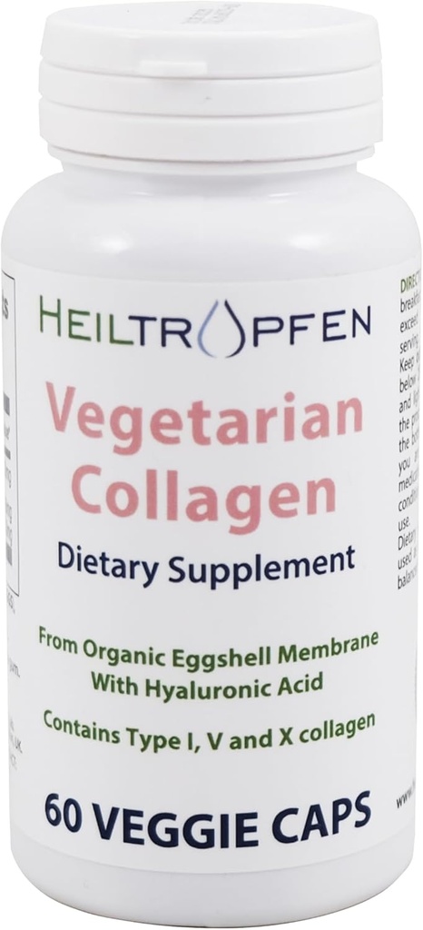 Heiltropfen Collagen Vegetariánska čiapočka od Organic Eggshell Membrána 