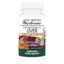 Host Defense MycoBotanicals Pečeň* Kapsule - Pečeň Zdravie Supplement with Milk Thitle & Turmeric Root - Huba Supplement with Turkey Tail, Reishi & Chaga - 60 Kapsule (30 Servings)