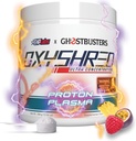 EHP Labs x Ghostbusters OxyShred Pred cvičením prášok a skarding doplnok - Powder preworkout s Acetyl L karnitín, Energy Boost Drink - Proton Plazma, 60 Servings