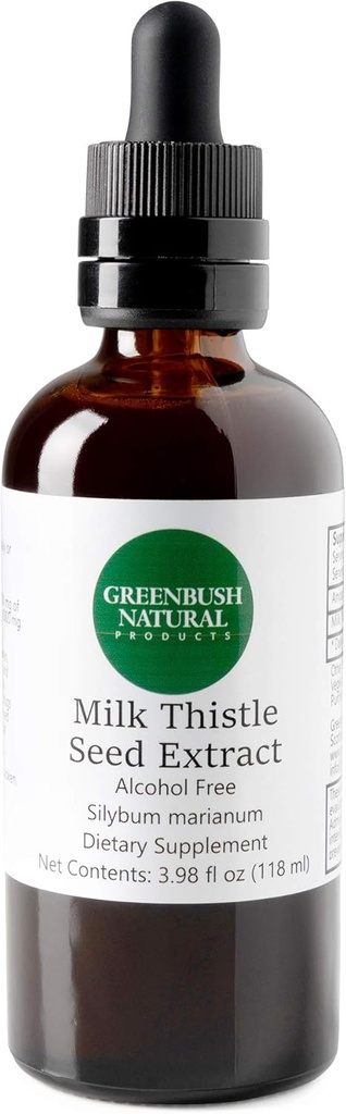 Greenbush Milk Thistle Concentration 4 oz Liquid Extract