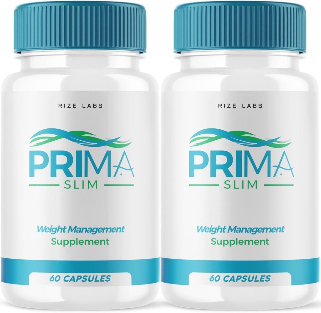 Rize labs Prima Slim Supplement, Prima Slim Capsules to be Healthy and Fit, Prima Slim Advanced Formula, Prima Slim Pills od Great Body, Prima Slim Pastillas Review (120 Kapsule) (Pack of 2)