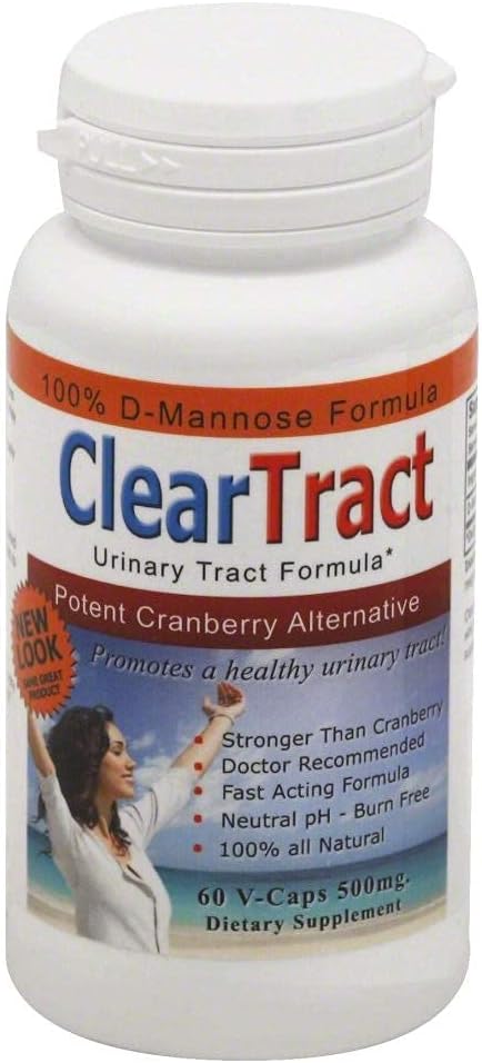 Cleartract D-manóza, 60 Caps by ClearTract (Pack of 3) 3