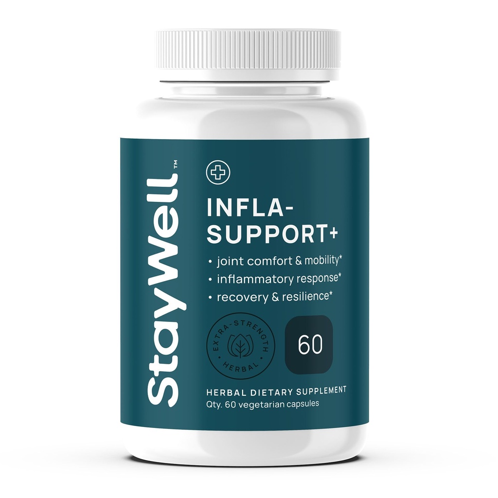 Infla-Support Plus- 750mg bylinné doplnky Zmes s Curcumin a Ashwagadha extrakt, Shatavari, Kavach, Fenugreek, Pippali, Guduchi, Shilajit, Gošura a Sunti 60ct