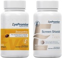 EyePromise Zeaxantin Očné vitamíny a obrazovka Štít Teen Žuvacie očné vitamíny