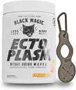 Čierna mágia Ecto Plasm - Sherbet Pop - Ručne vyrábané čerpadlo Igniter, Zvýšená hydratácia a cievnosť (400g, 20 lopatiek) s Enbanc Health Keychain