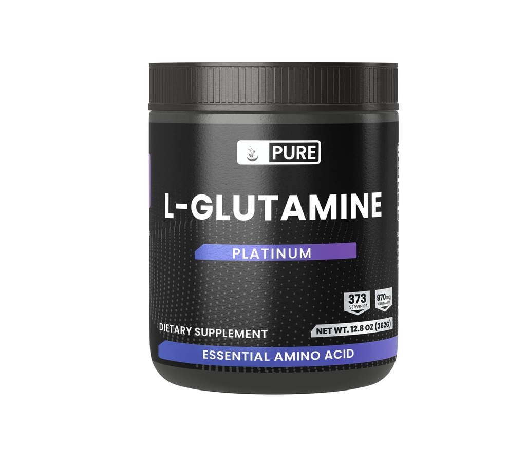 Pure Original Ingrediencie L-Glutamine Powder (12 oz), Natural Amino Acid, Ochutené, Vždy čisté