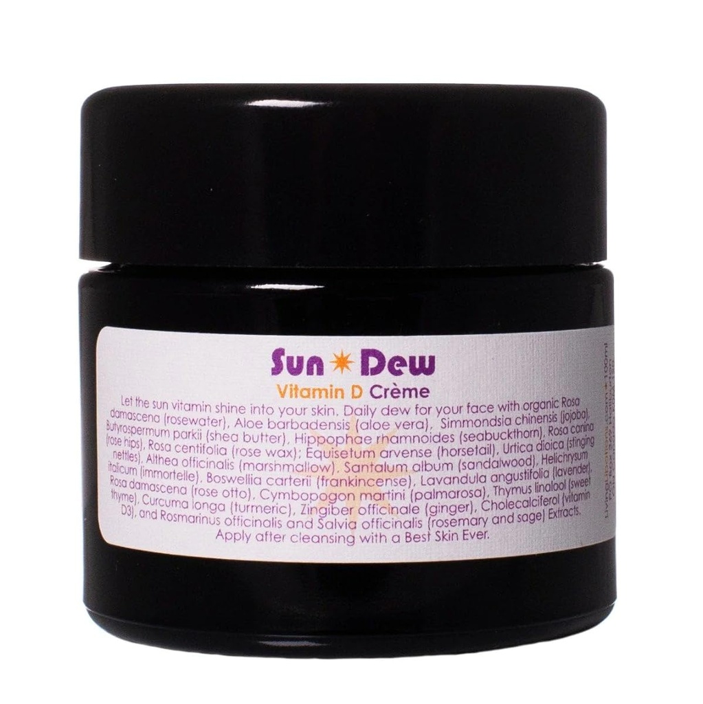 ŽIVOTNÉ MIESTA - Organické Sun Dew Transdermálne vitamín D Crème 