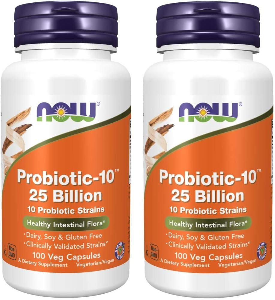 Teraz Foods Probiotic-10 25 miliárd, 100 počet (Pack of 2)