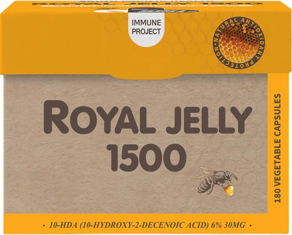 SPH 100% Pure Royal Jelly 1500 (10- HDA 6% 30 mg) 180 kapsúl (1)