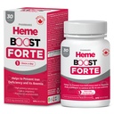 Hemeboost Forte 34,8 mg (696 mg Heme Iron) I 30 tablets I High Potency Natural Iron Supplement I High Absorbtion & Gentle on Žalúdočné I I Železo Tablety pre dospelých a bezpečné na použitie v tehotenstve