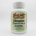 Holly Hill Health Foods, škorica, Cinnulín PF 250 MG, 60 Vegetariánske kapsuly