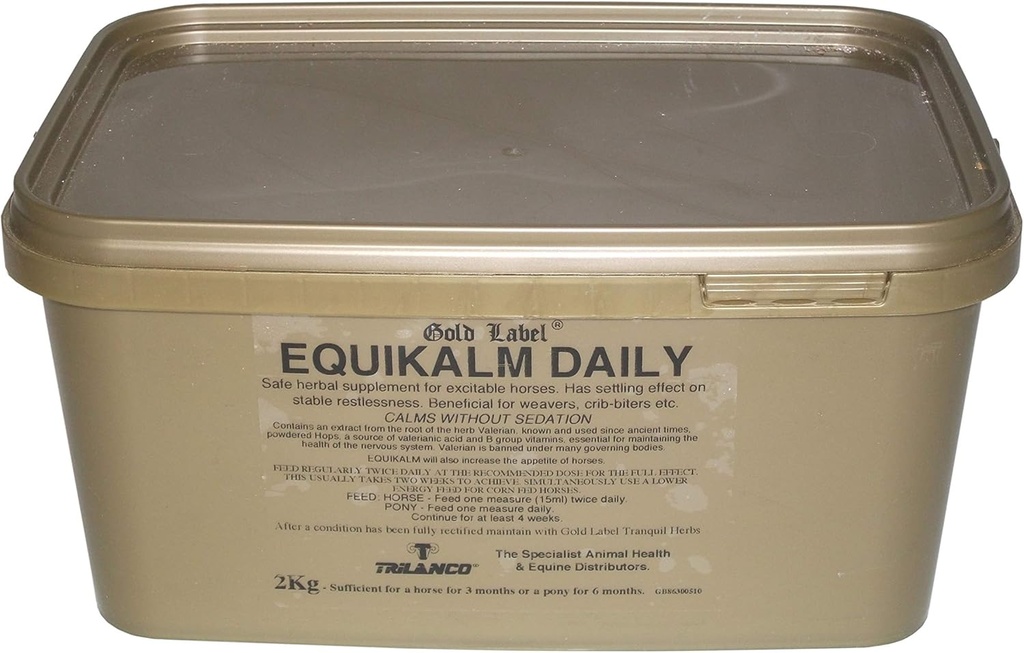 Gold Label Equikalm Daily, Kôň upokojujúci, Konský doplnok, 2 KG