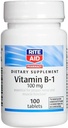 Vitamín B-1 (Thiamine), 100 mg - 100 tabliet