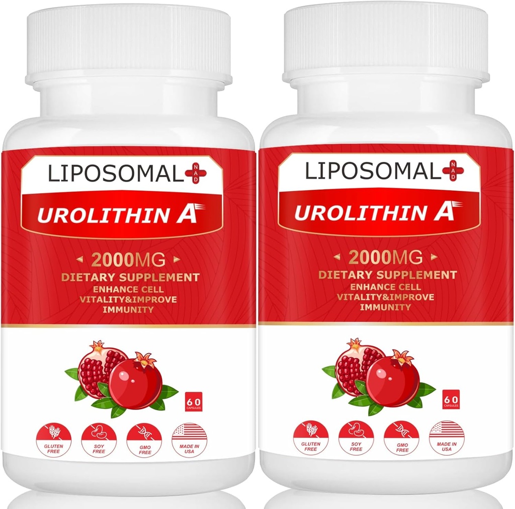 Lipozomálne Urolithin A Supplement 2000MG od Energy 120 Kapsule