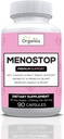 MenoStop - Podpora horúcich zrážok a menopauzy - Black Cohosh, Ashwagandha, Dong Quai, Prebiotická a probiotická zmes - 30-dňová ponuka