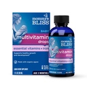 Momy's Bliss Baby Multivitamín + Železo, Daily Essential Vitamíny pre imunitnú podporu, Zdravý rast a vývoj kostí*, Vek 2 Mesiace+, 30 ml, Tekutina