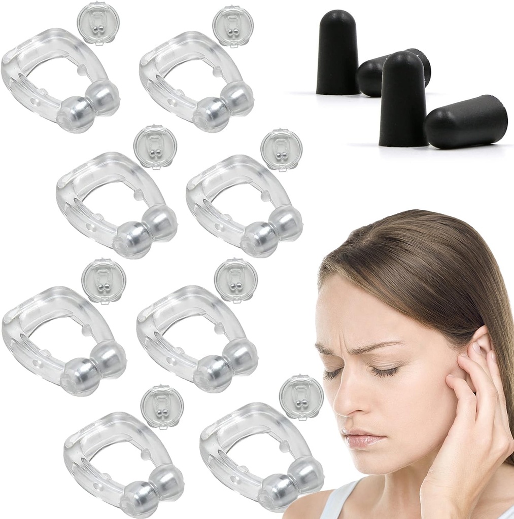 Tinnitus Relief pre zvonenie uší, Akupeace Tinnitus Relief zariadenie, Akupeace proti Tinnitus Relief Ušný klip, Zariadenie pre zastavenie zvonenie ucha (4páry)