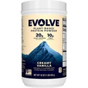 Evolve Protein Powder, Ideal Vanilla, 20g Protein, 1 libra