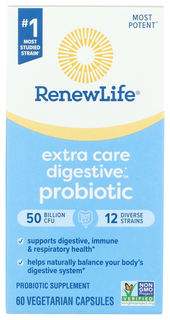 Obnoviť život Ultimate Flora Extra starostlivosť Probiotické 50 miliárd, 60 CT