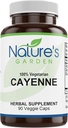 CHARAKTERISTIKY GARDEN ZÁKLADNÉ Cayenne - 90 Veggie Caps s 500mg organické Cayenne korenie prášok