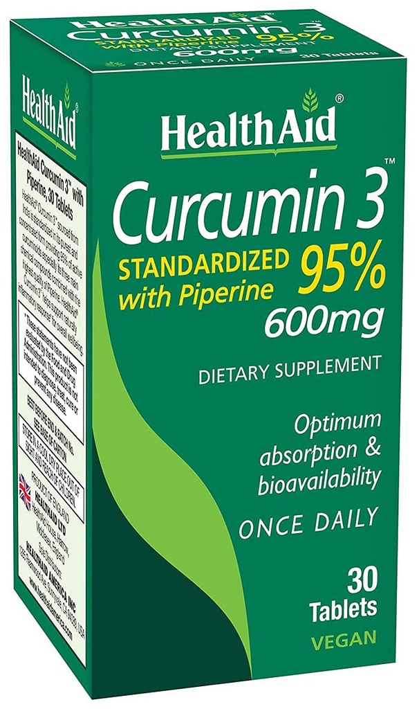 Curcumin Complex 600 mg, 30-Count 