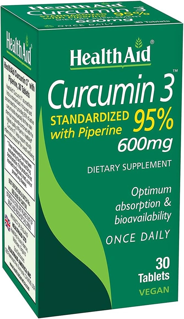 Curcumin Complex 600 mg, 30-Count 