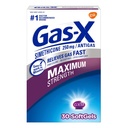 Gas-X Maximálna sila Relief plynu Softgels s Simeticone 250 mg - 30 Počet