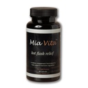 FEMMEPHARMA Mia Vita Hot Flash Doplnky pre Menopause Non-GMO Natural Hormone Regulation pre nočné potey Black Cohosh & Dong Quai 60 Kapsule (30 dní dodávky)