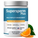 Mužská plodnosť doplnok s L-karnitín a L-arginín, Preconception Fertility Formula pre optimálny počet a zdravý objem výroby, 1 mesiac dodávky (60 dávok) v prášku.