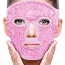 ZNÖCUETÖD Tvárová očná maska Ice Pack pre zníženie opuchnutosti, tašky pod očami, Puffy Tmavé kruhy, Migréna, Hot/Cold Pack soft Plush Backing (Pink #19)