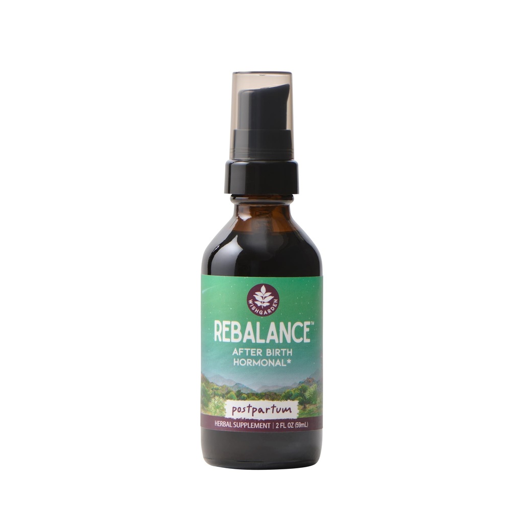 Záhradné byliny rebalancie po narodení Hormonal - Rastlinné-založené bylinné doplnok s Vitex Berry & Motherwort podporuje zdravé popôrodné hormóny úrovne a postnatálny hormón rovnováhy, 2oz