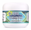 Arginín Circulation Cream 2 oz - Mentol, L Arginine & L Citruline Lotion - podporuje zdravé nohy a telo prietok krvi - celá rodina výrobky