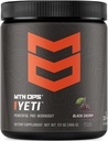MTN OPS Yeti Powder Energy Drink pred zamestnaním s kreatínom, 200 mg kofeínu a BCAA s Beta Altanine, 30-Serving Tub, Black Cherry