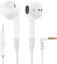 LUDOS FEROX Wired Earbuds in-Ear slúchadlá, 5-ročná záruka, slúchadlá s mikrofónom, Izolácia hlučnosti káblové pre 3,5 mm Jack Ušné putá pre iPhone, Samsung, Počítač, notebook, Deti, Školskí študenti